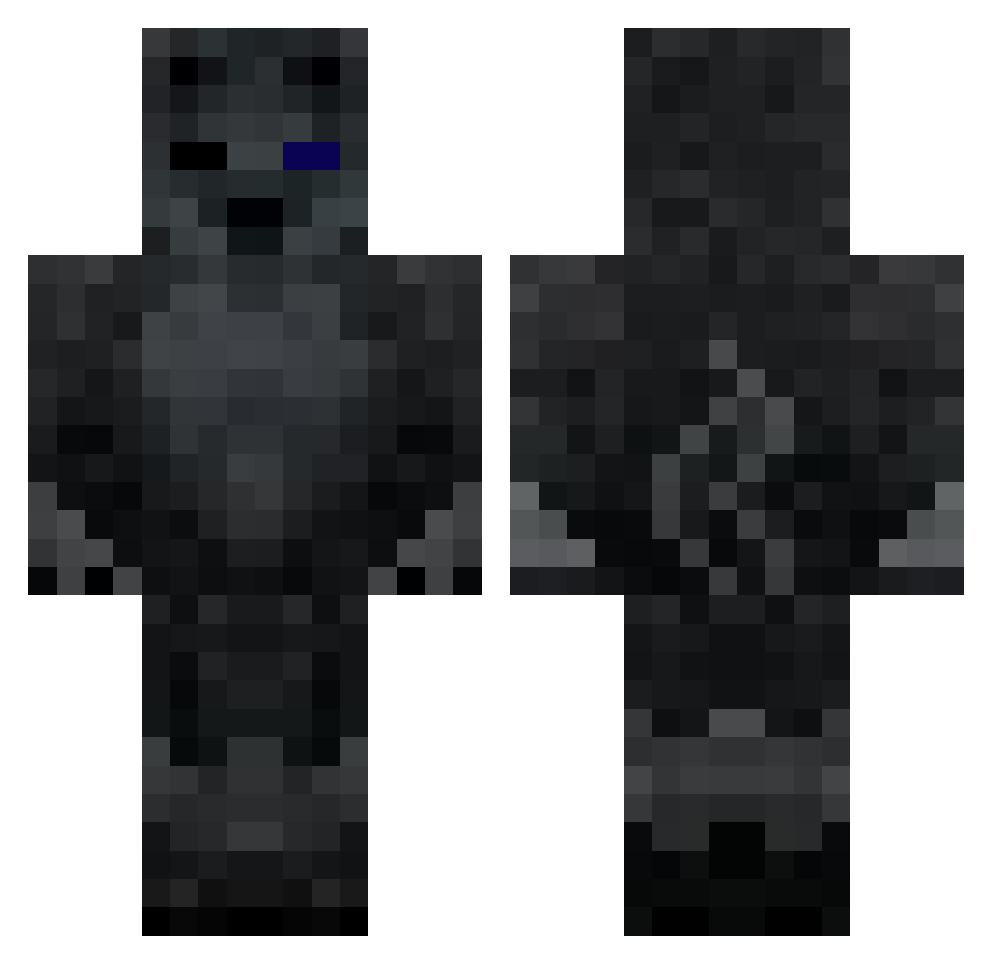 VxpeMemberCaos_ Minecraft skin, front and back view