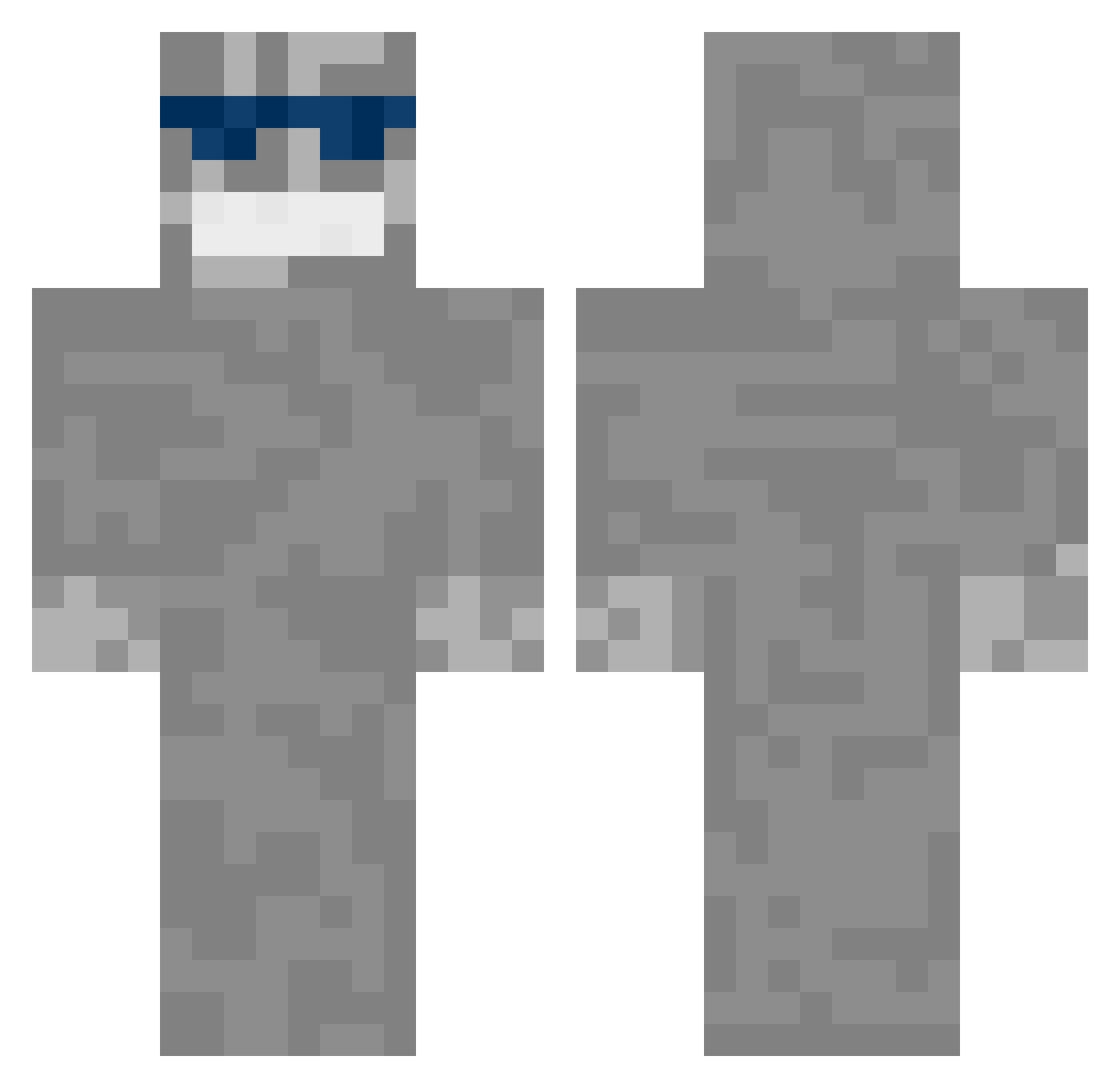 Nettlen_ Minecraft skin, front and back view