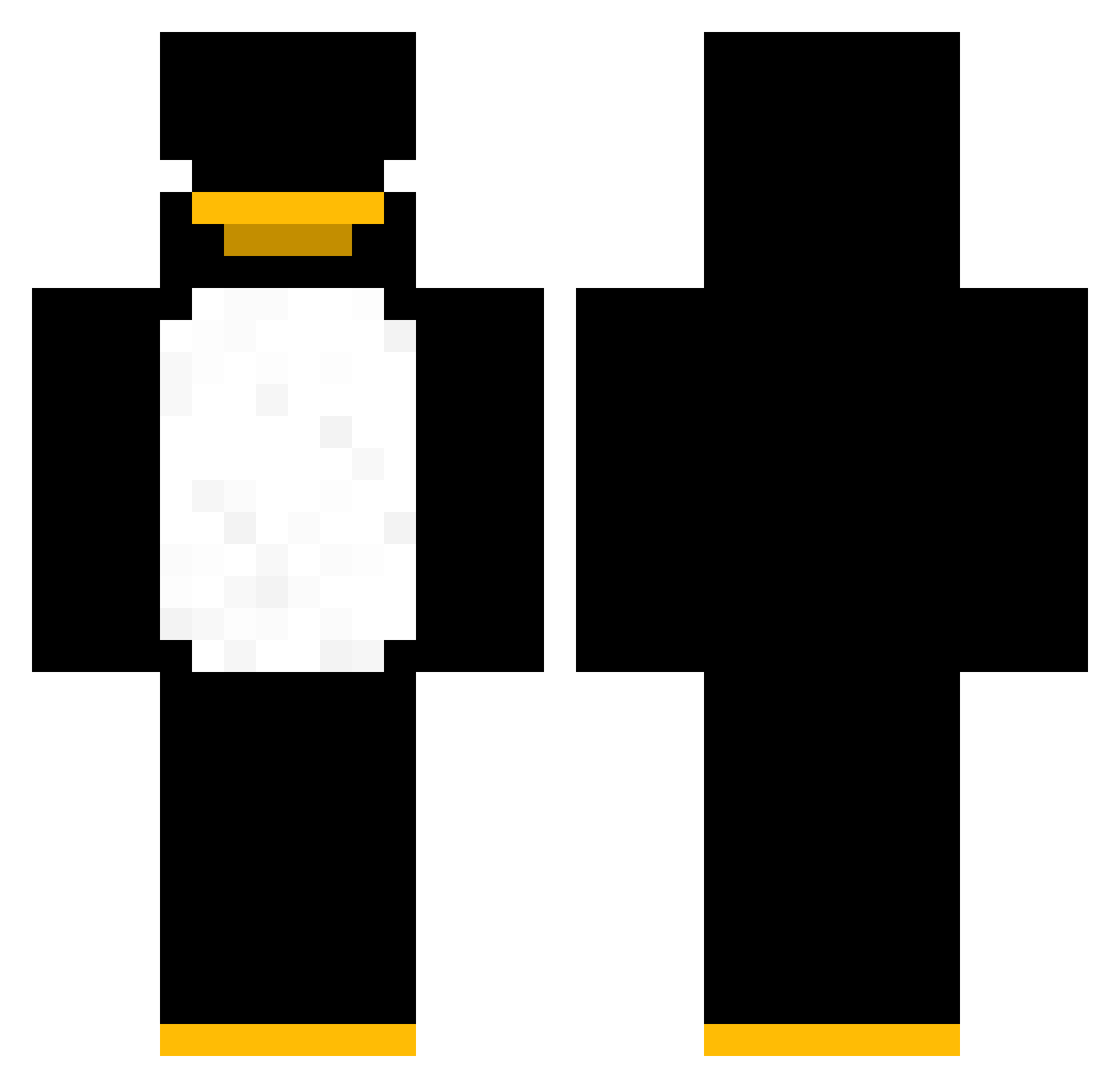 ViladsSej02 Minecraft skin, front and back view