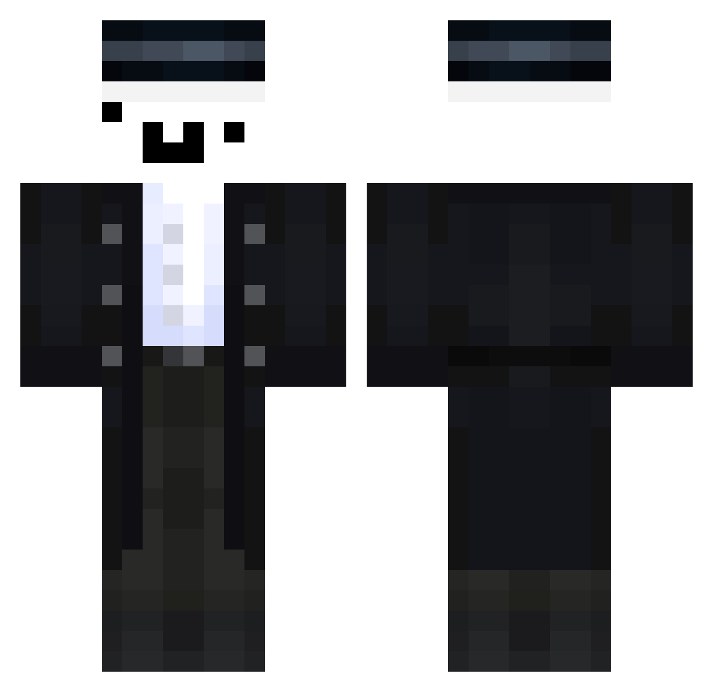 cocokoko90 Minecraft skin, front and back view