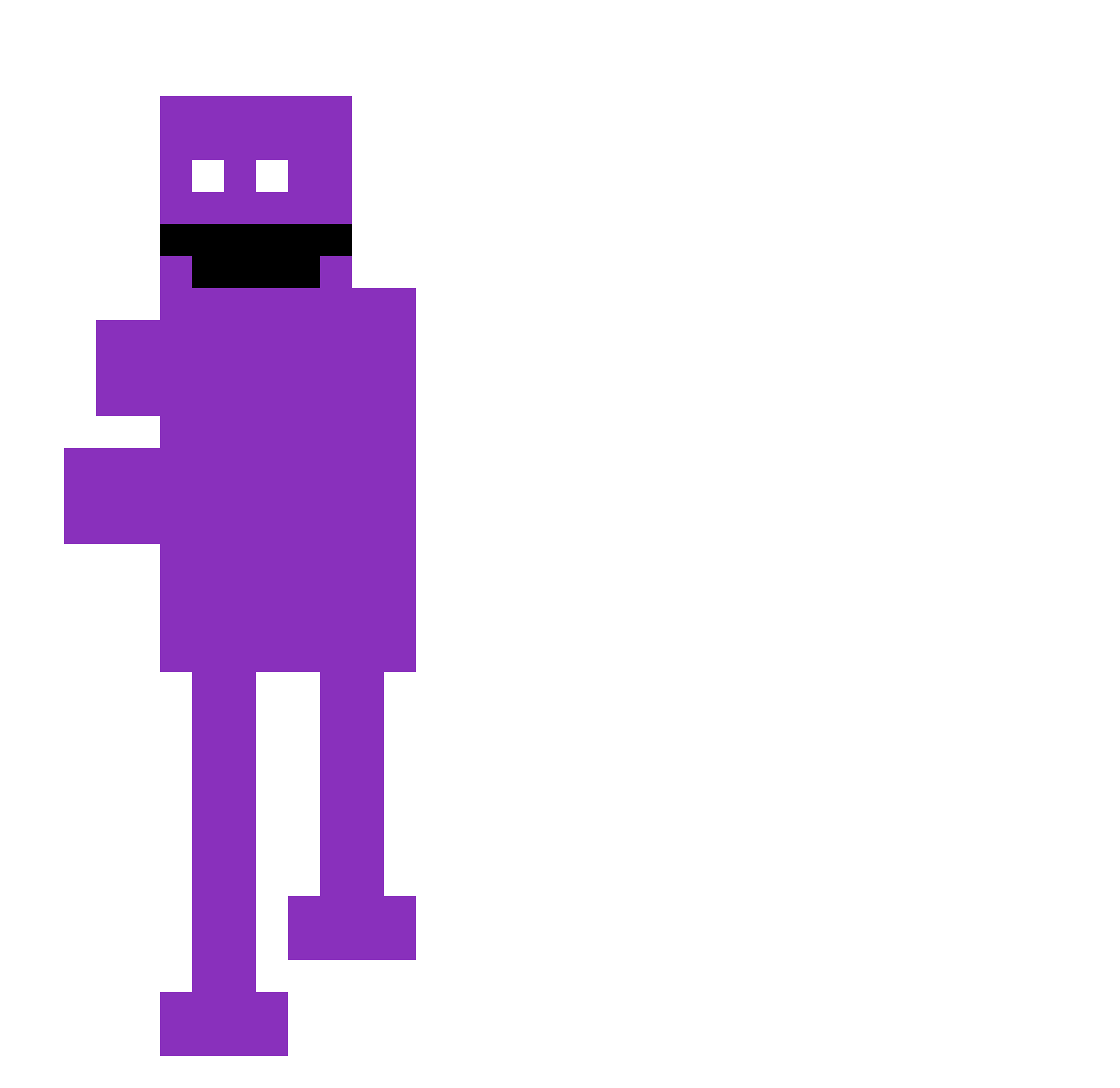 7gus Minecraft skin, front and back view