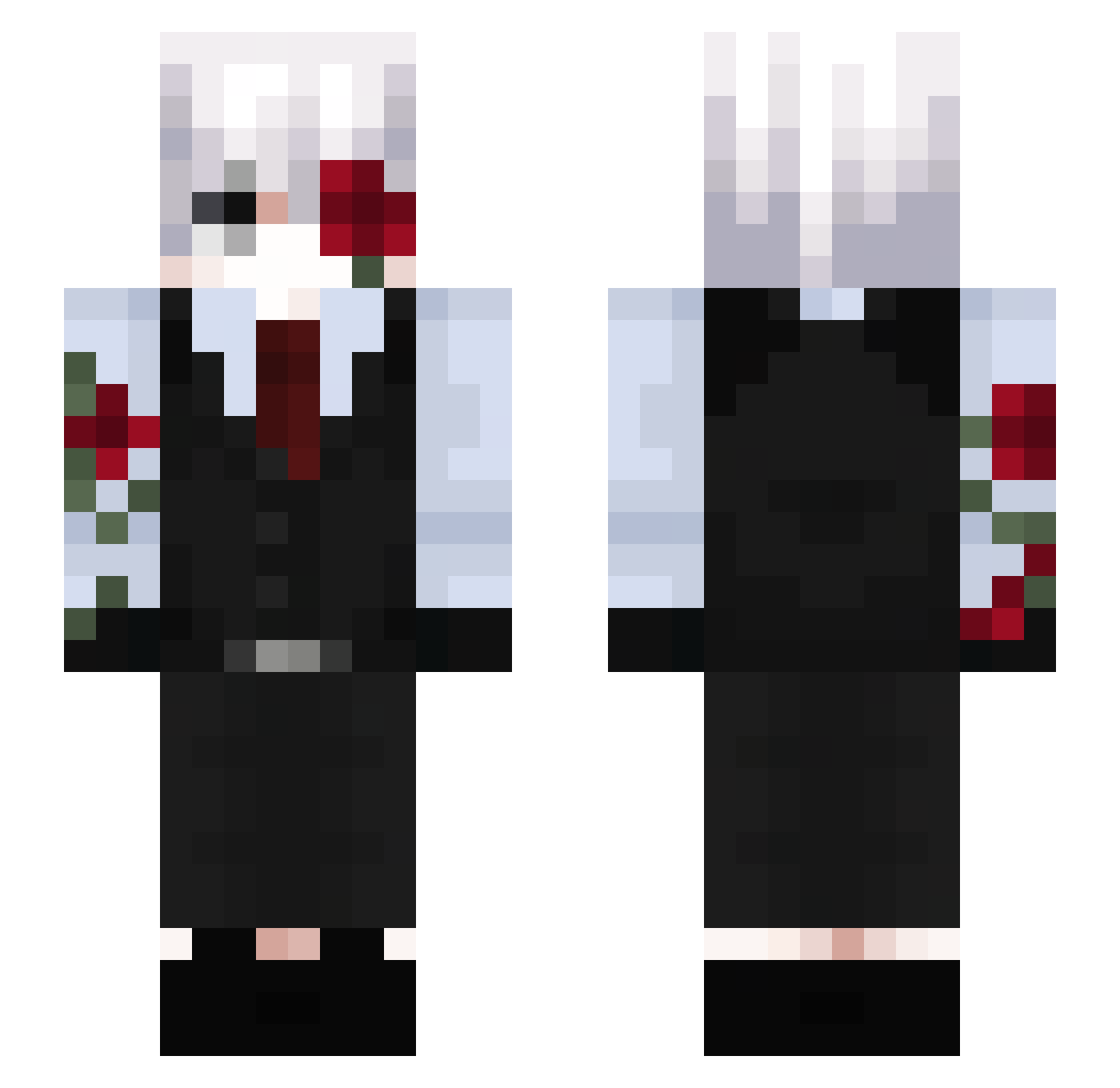 Acd__ Minecraft skin, front and back view