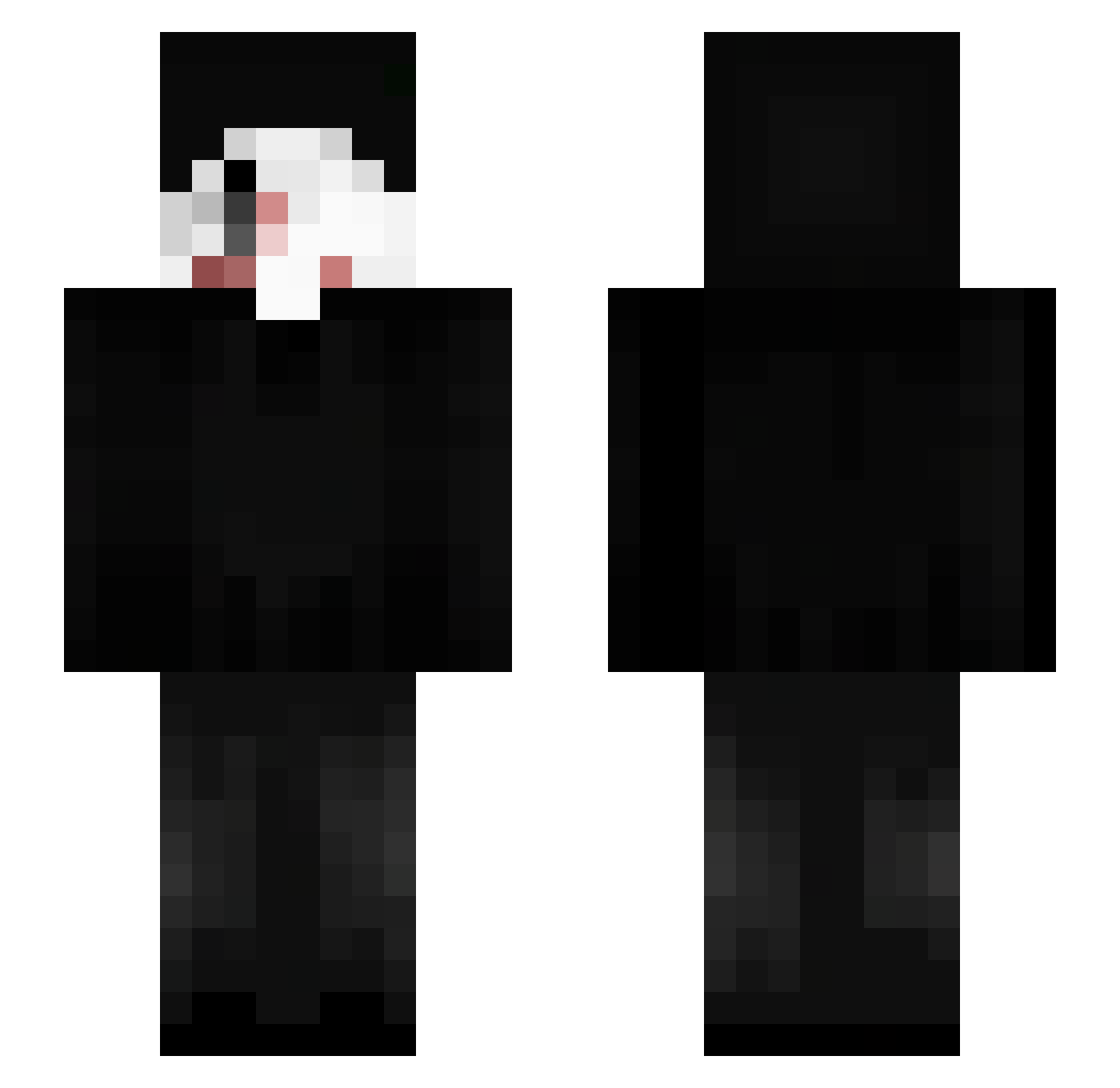 TRECK1604 Minecraft skin, front and back view