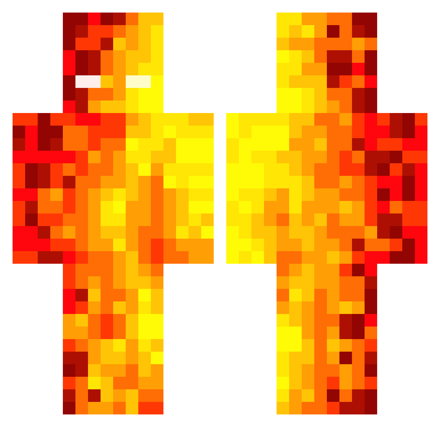 Mashi_91 Minecraft skin, front and back view