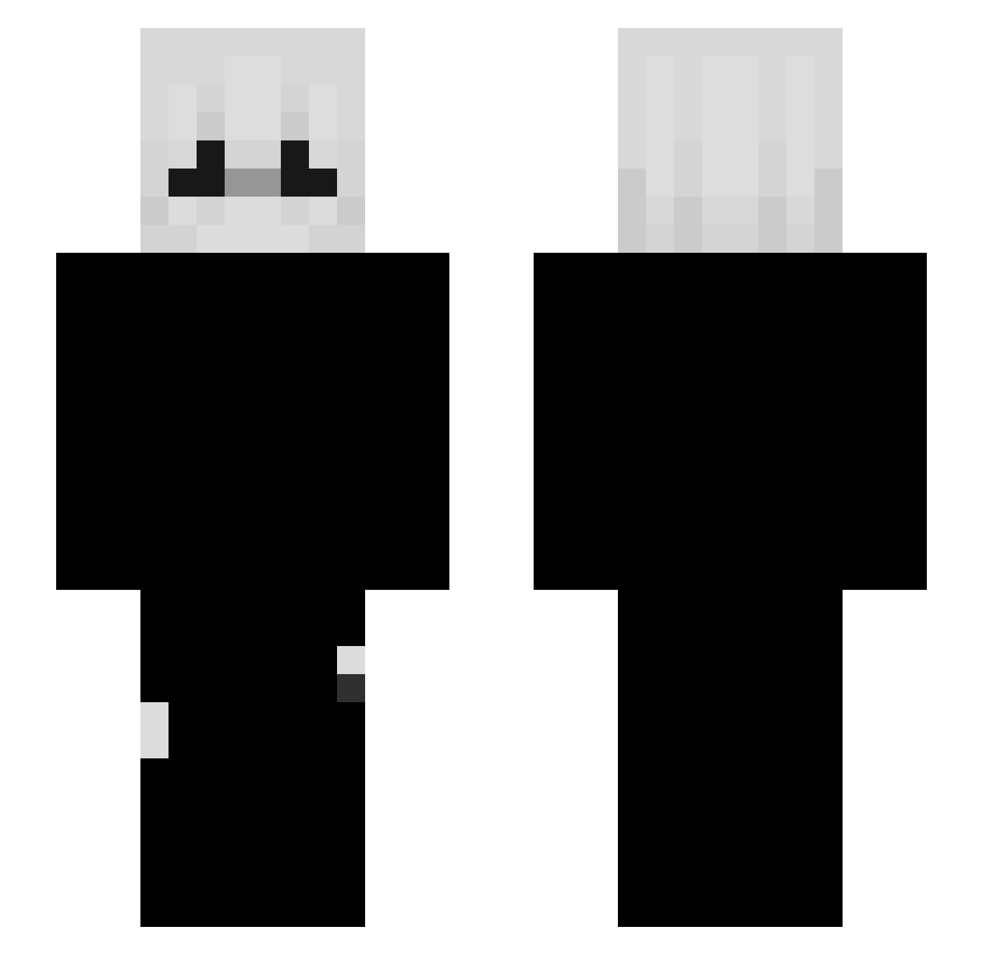 barteQ_572 Minecraft skin, front and back view