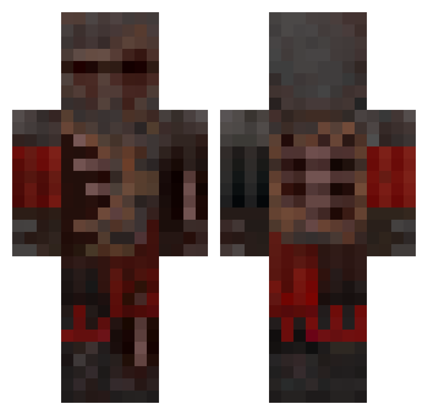 zuqo_ Minecraft skin, front and back view