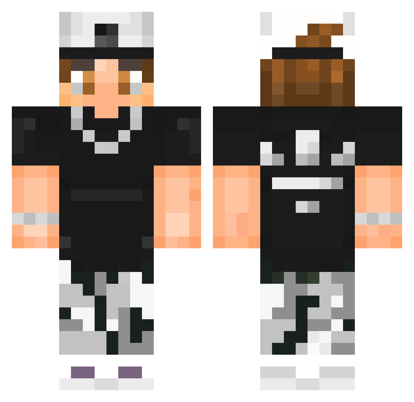 _LUDD_ Minecraft skin, front and back view