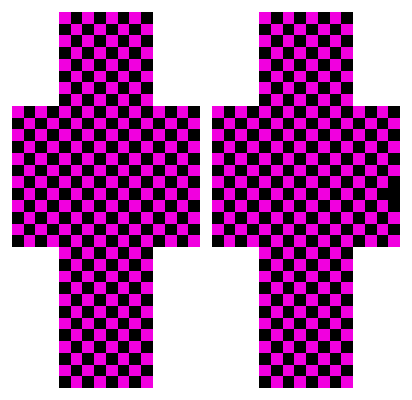 Liam150120 Minecraft skin, front and back view