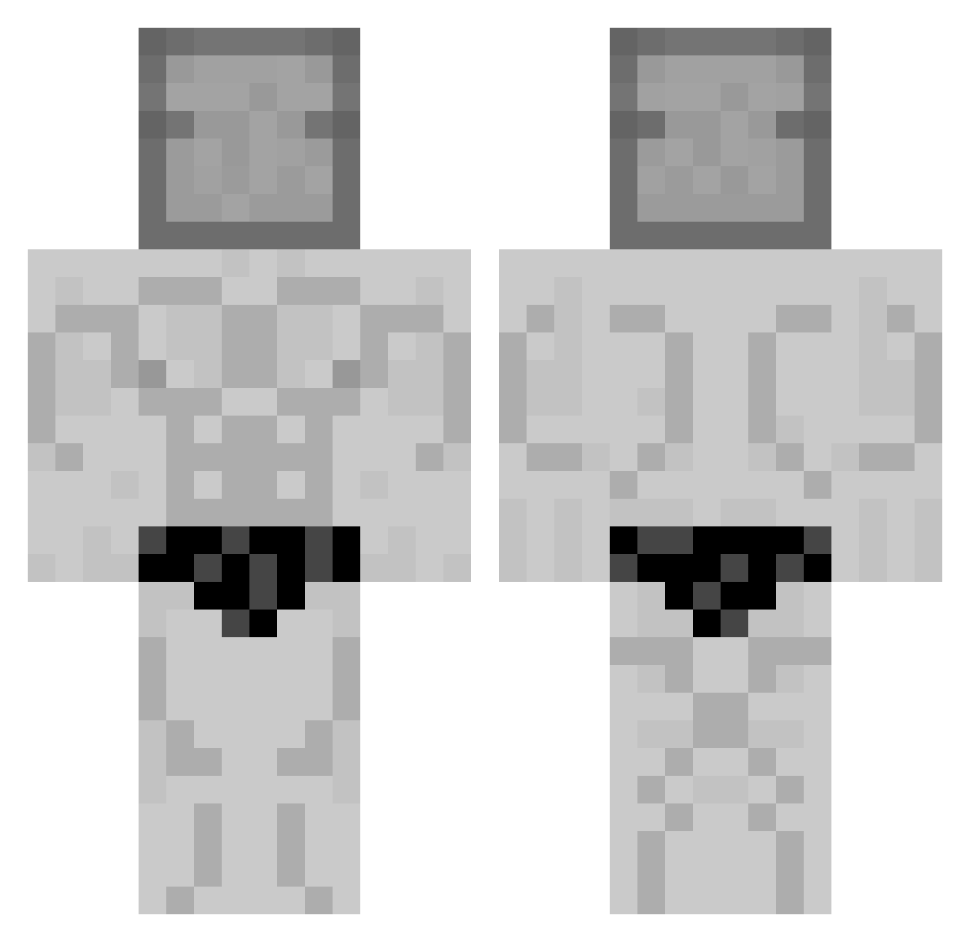 Mr_PainBrioche Minecraft skin, front and back view