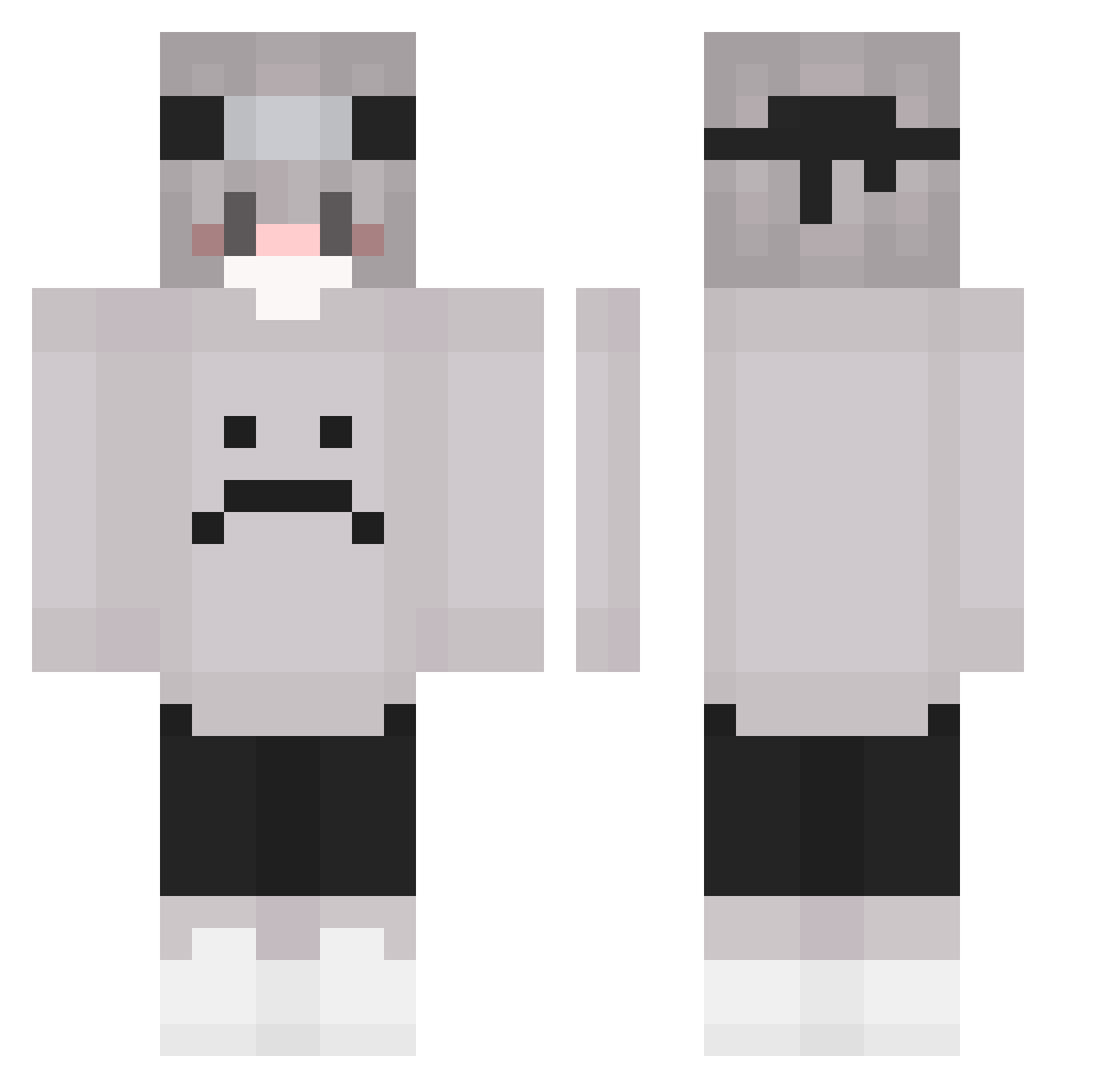 ImGabbs__ Minecraft skin, front and back view