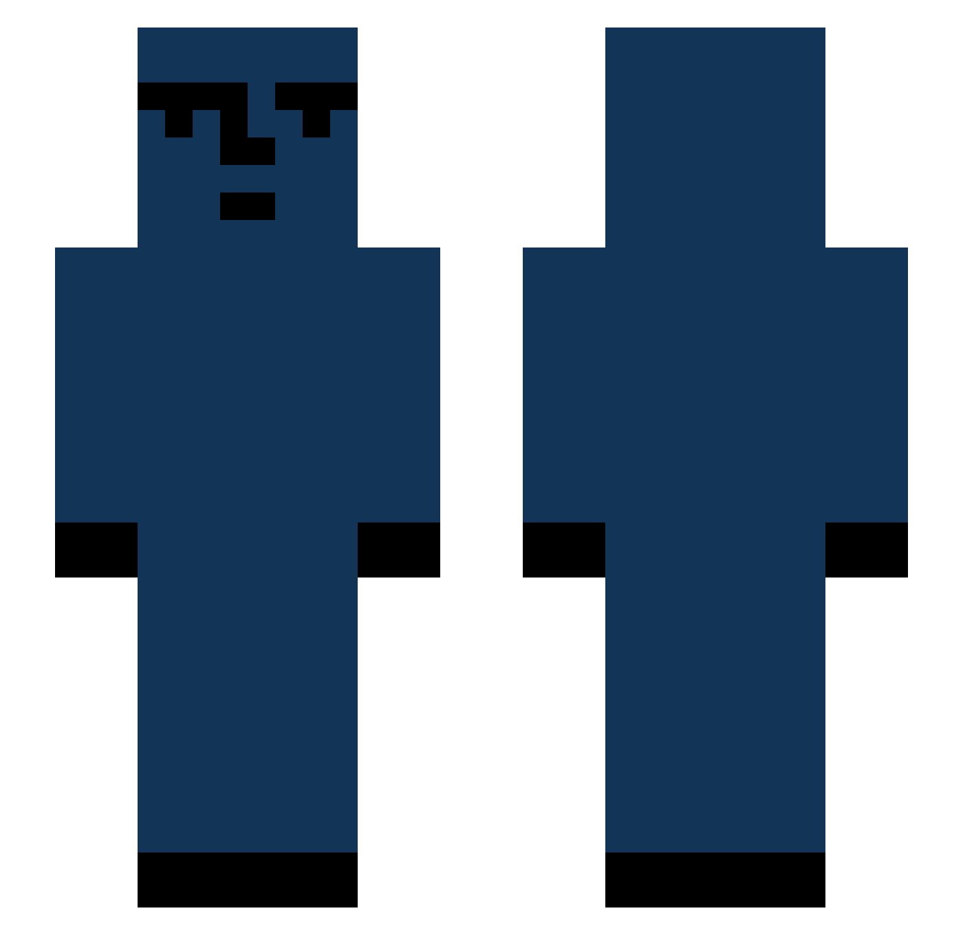 supercooldude2 Minecraft skin, front and back view