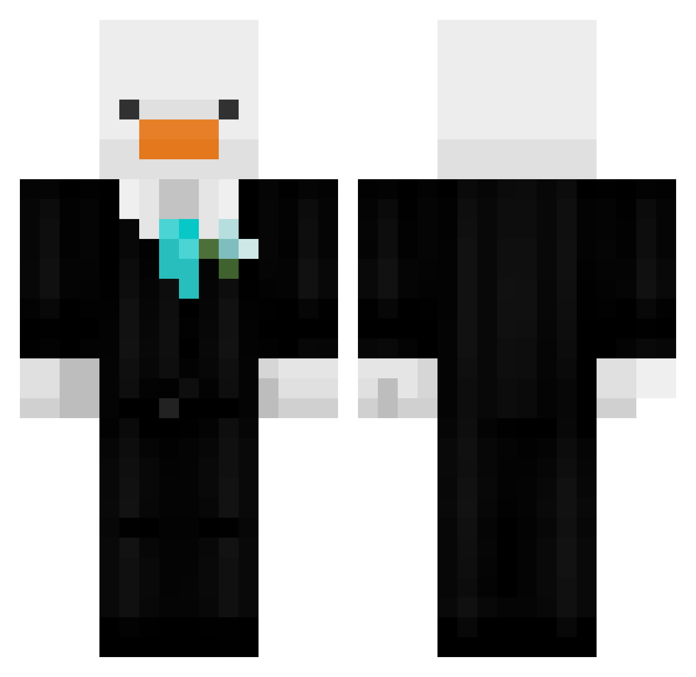 TTV_Bezahlt_Saft Minecraft skin, front and back view