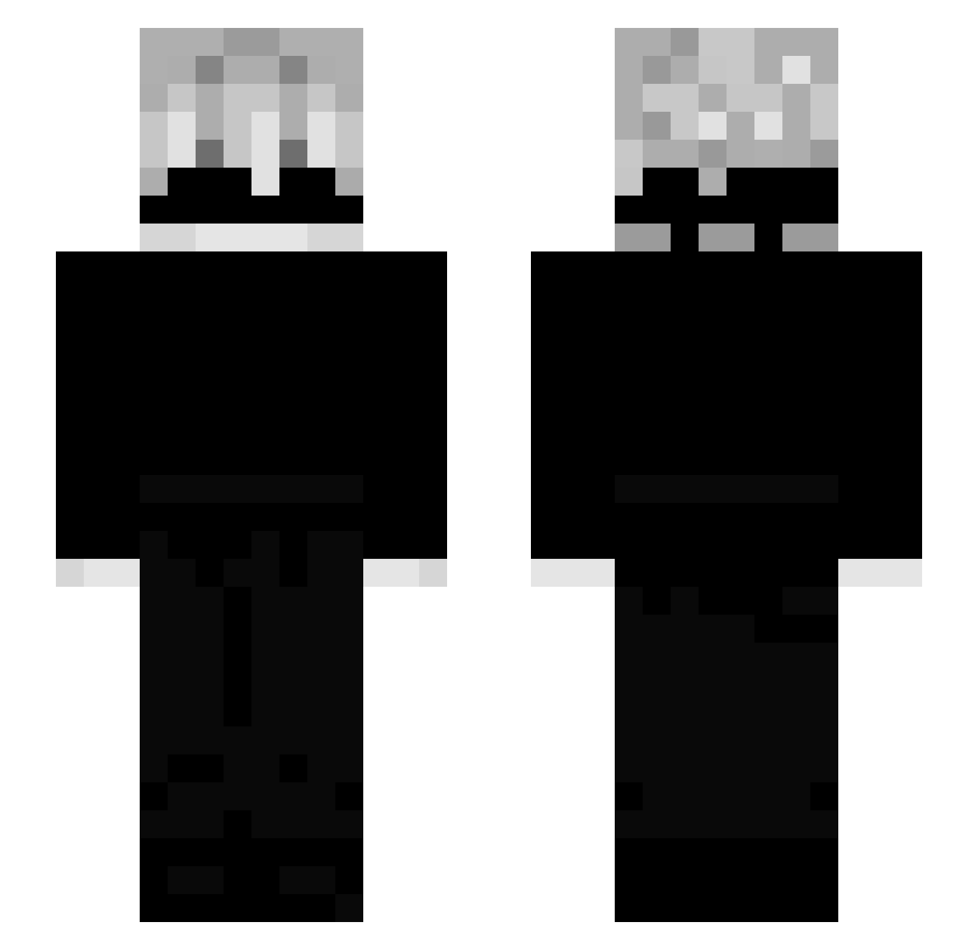 ItzRealMancoGX Minecraft skin, front and back view