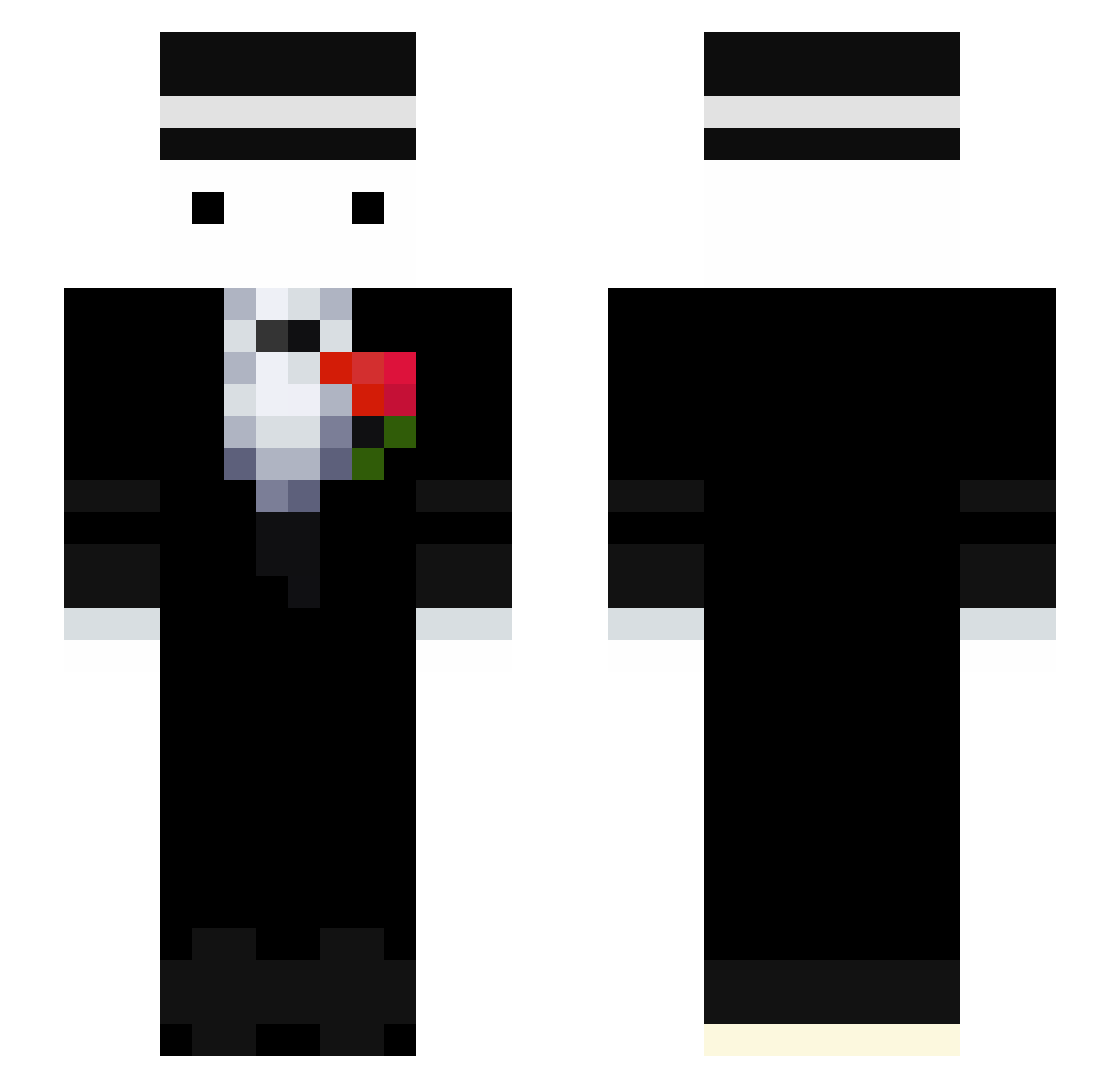 SebasX3_ Minecraft skin, front and back view