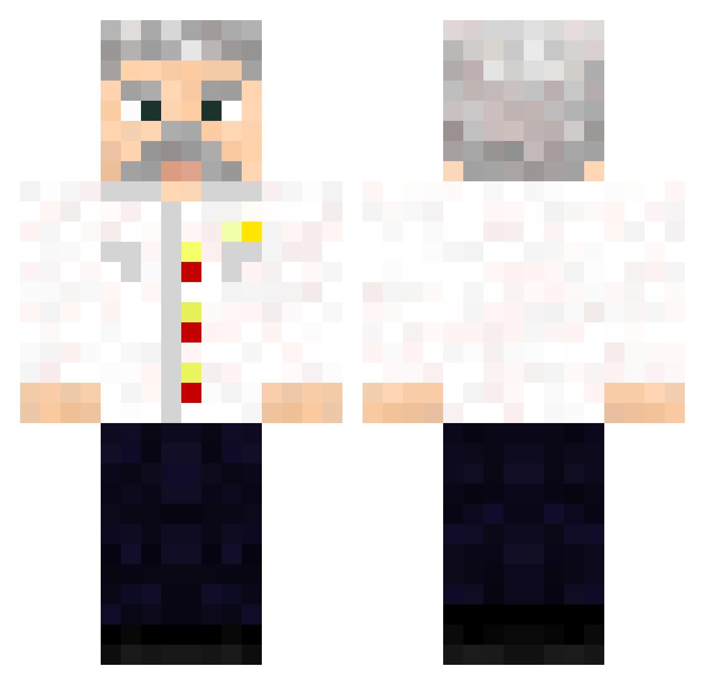 skylon94 Minecraft skin, front and back view