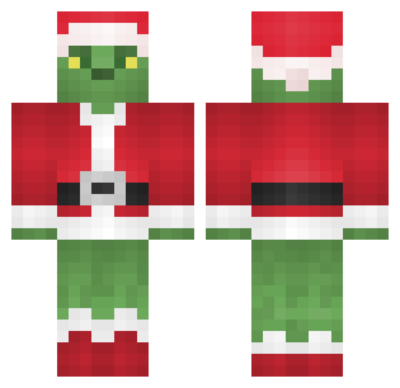 Danay_ Minecraft skin, front and back view