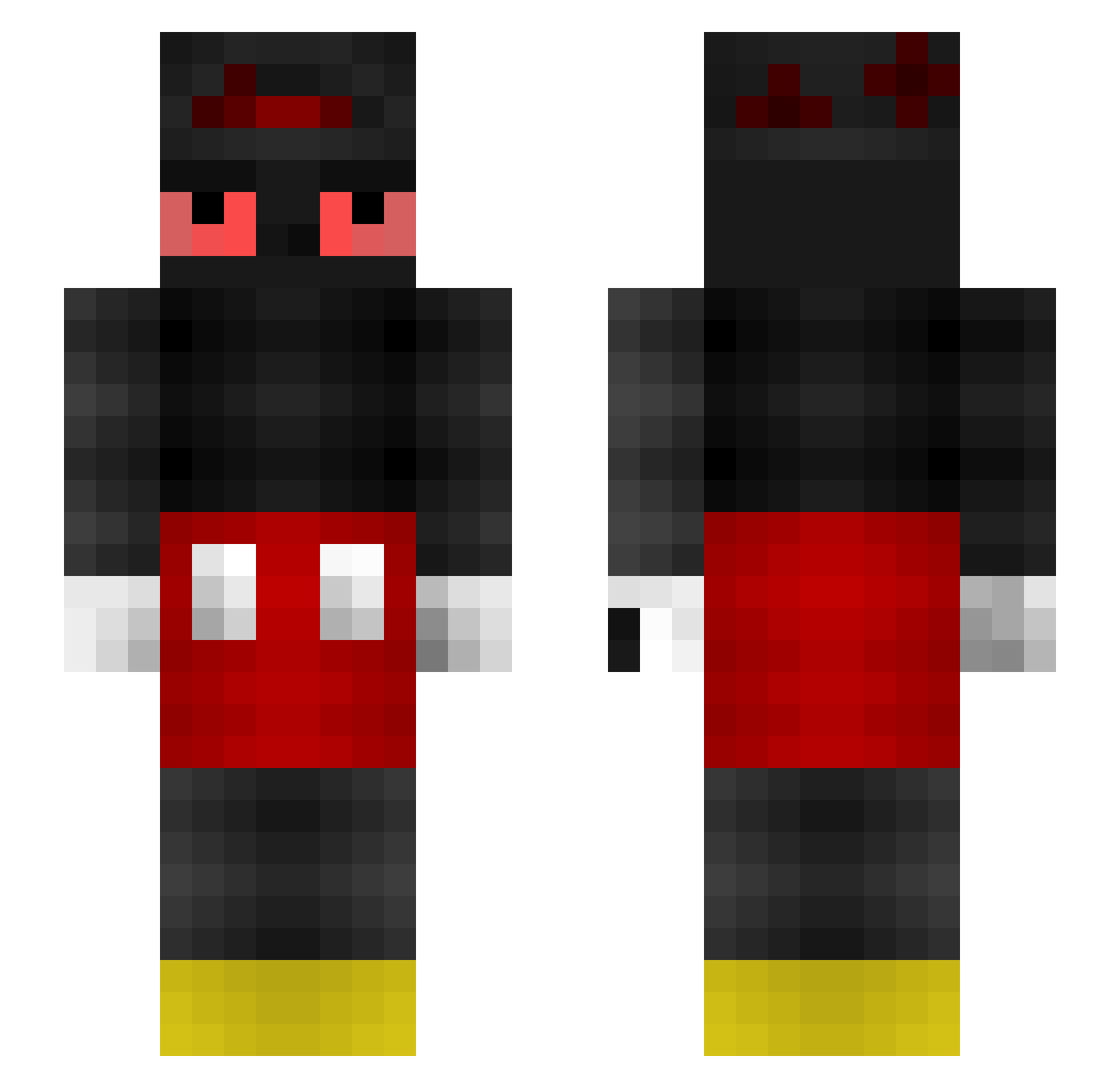 schwaaq_ Minecraft skin, front and back view