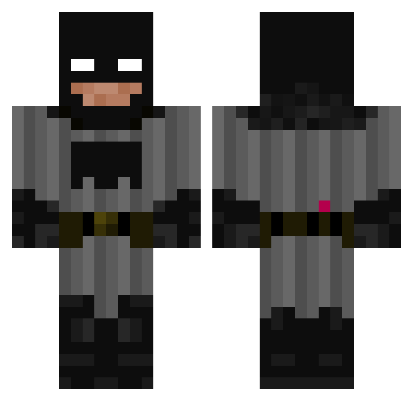 LT3vonPeter Minecraft skin, front and back view