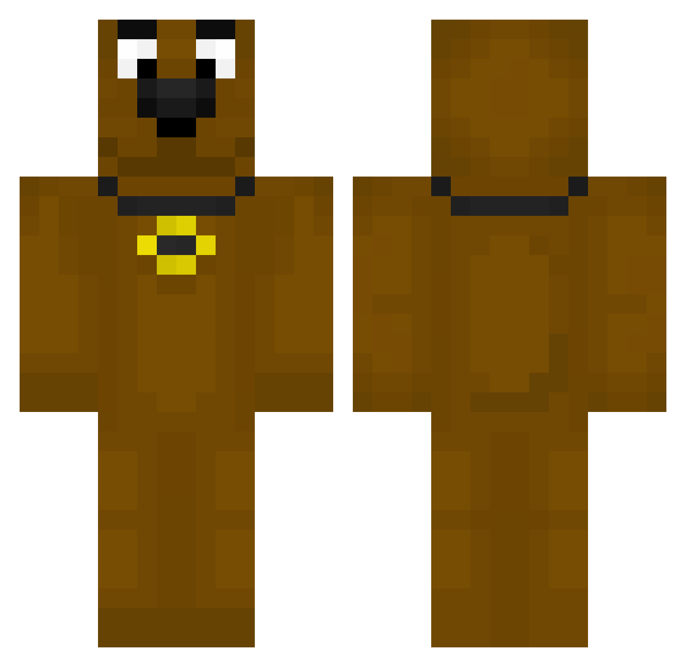 nazeli3 Minecraft skin, front and back view
