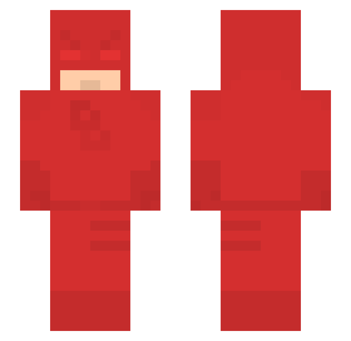 fwkxmui Minecraft skin, front and back view