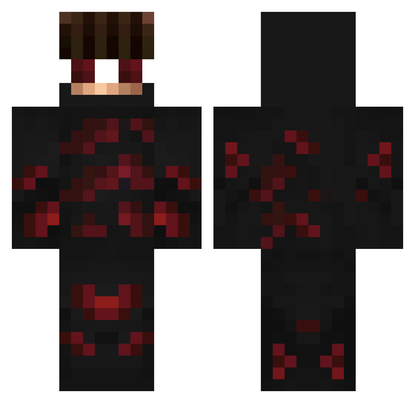 ySean Minecraft skin, front and back view