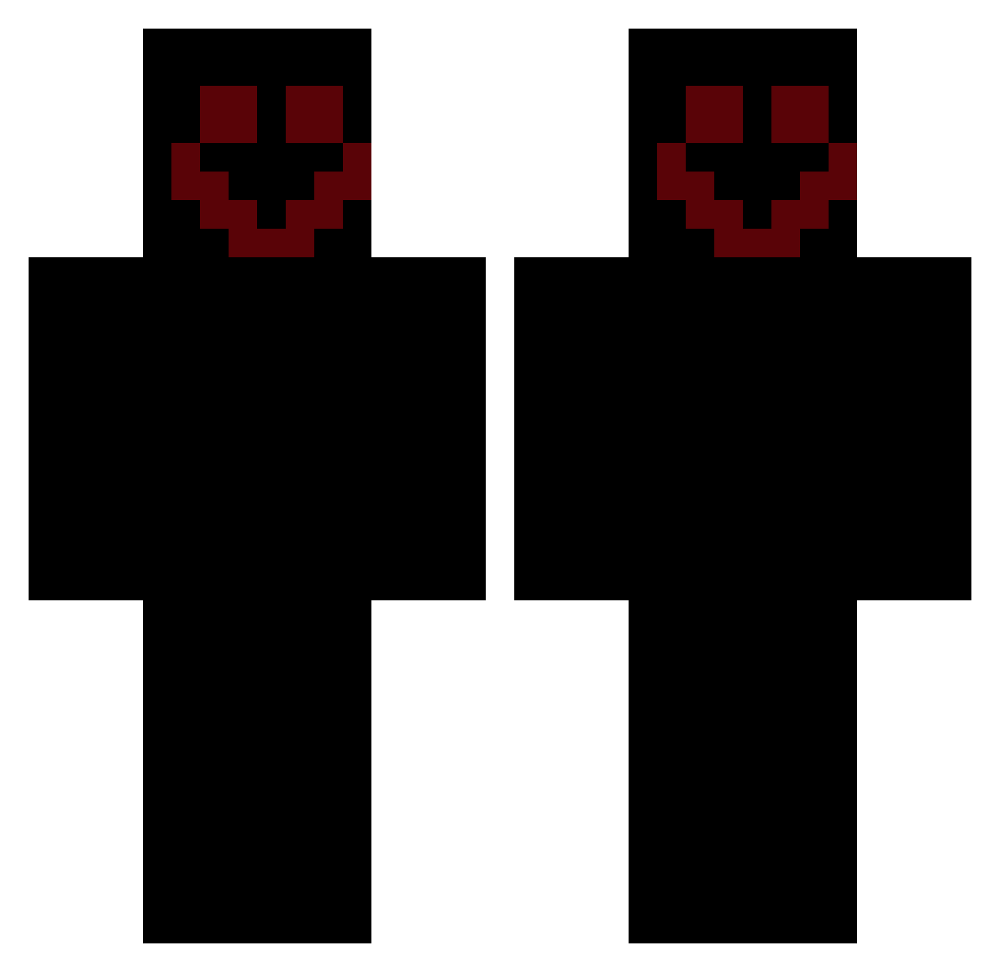 gutka01 Minecraft skin, front and back view
