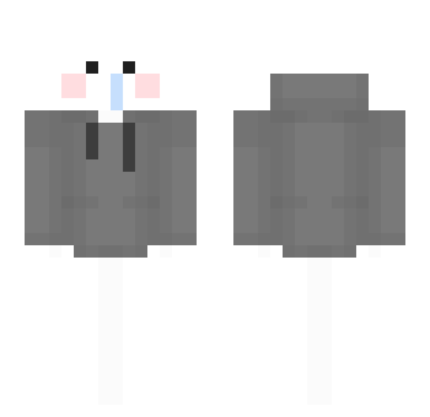 Trap_ark Minecraft skin, front and back view