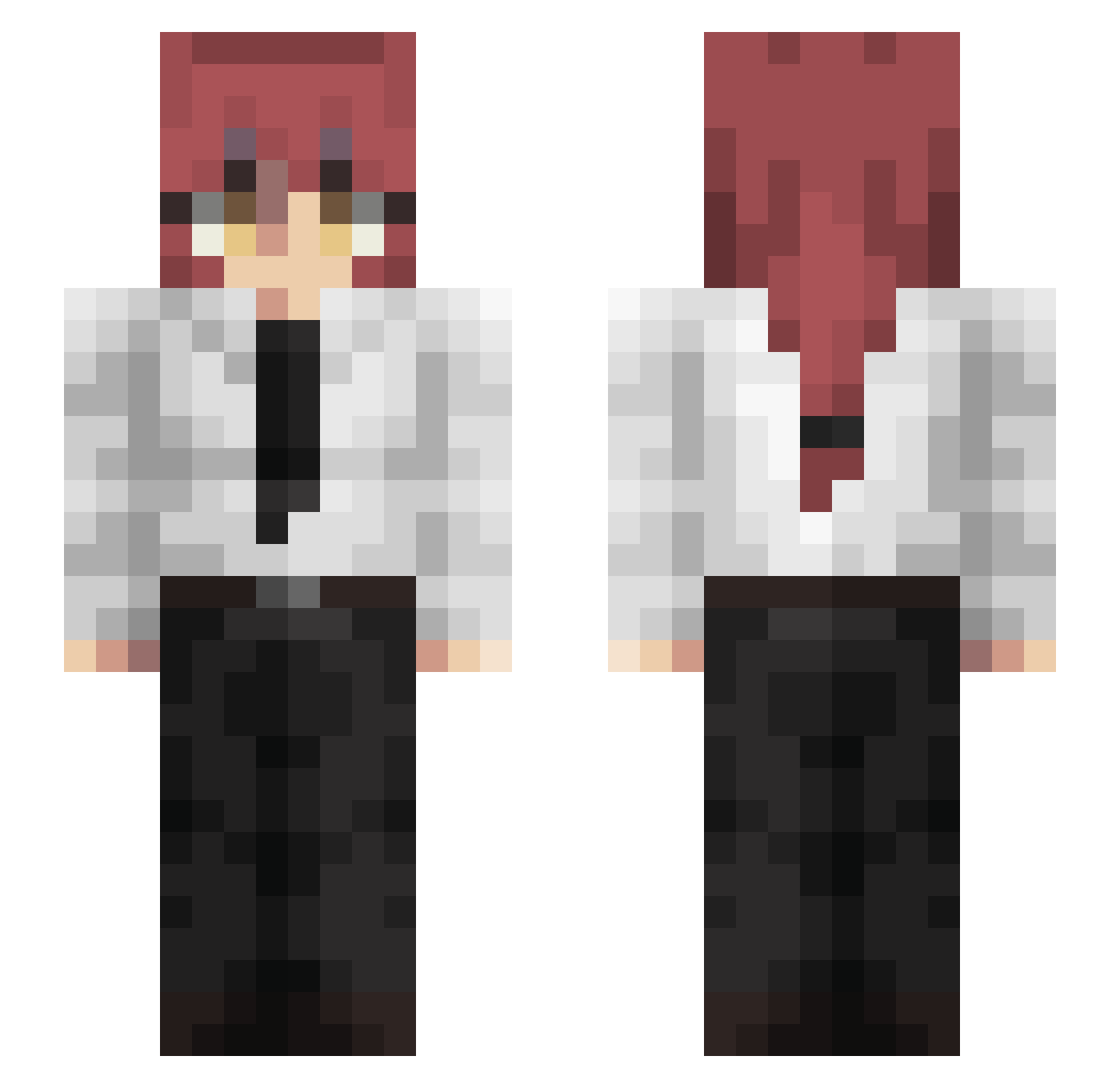 Spirit5007526 Minecraft skin, front and back view