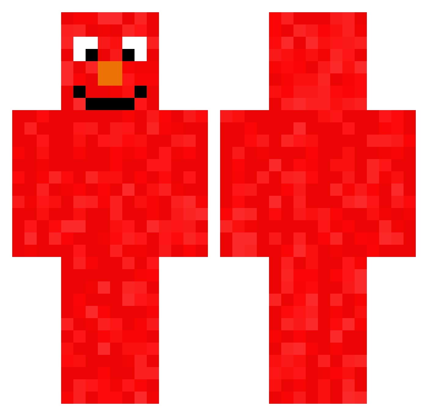MrBeans__ Minecraft skin, front and back view