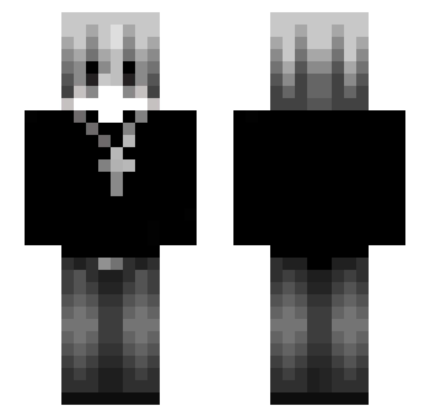 joshdal_ Minecraft skin, front and back view