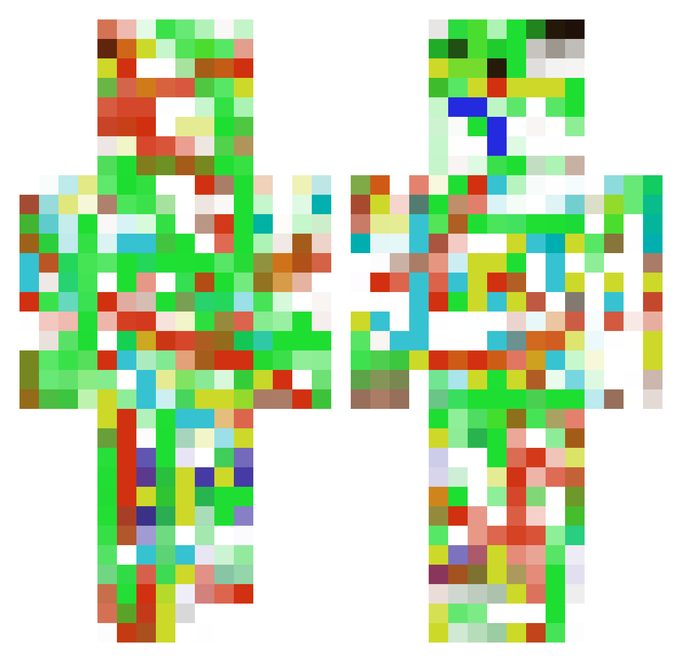 Willy0421 Minecraft skin, front and back view