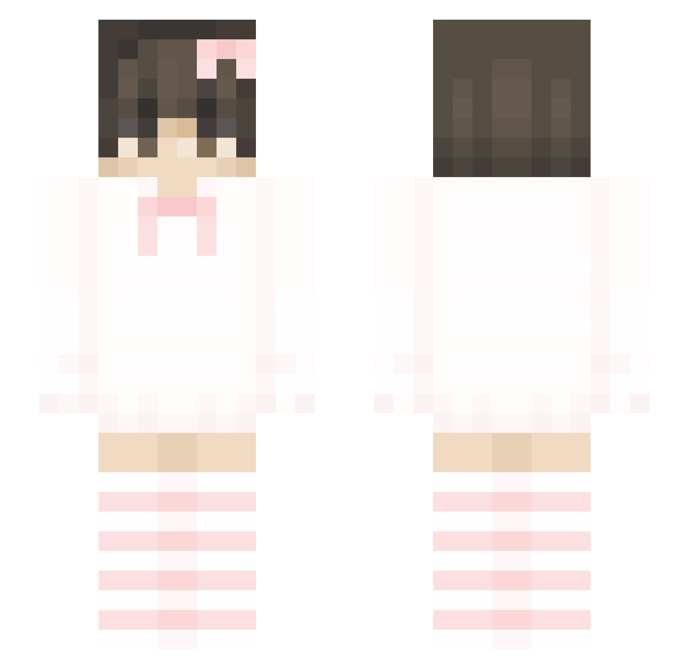 one7_ Minecraft skin, front and back view