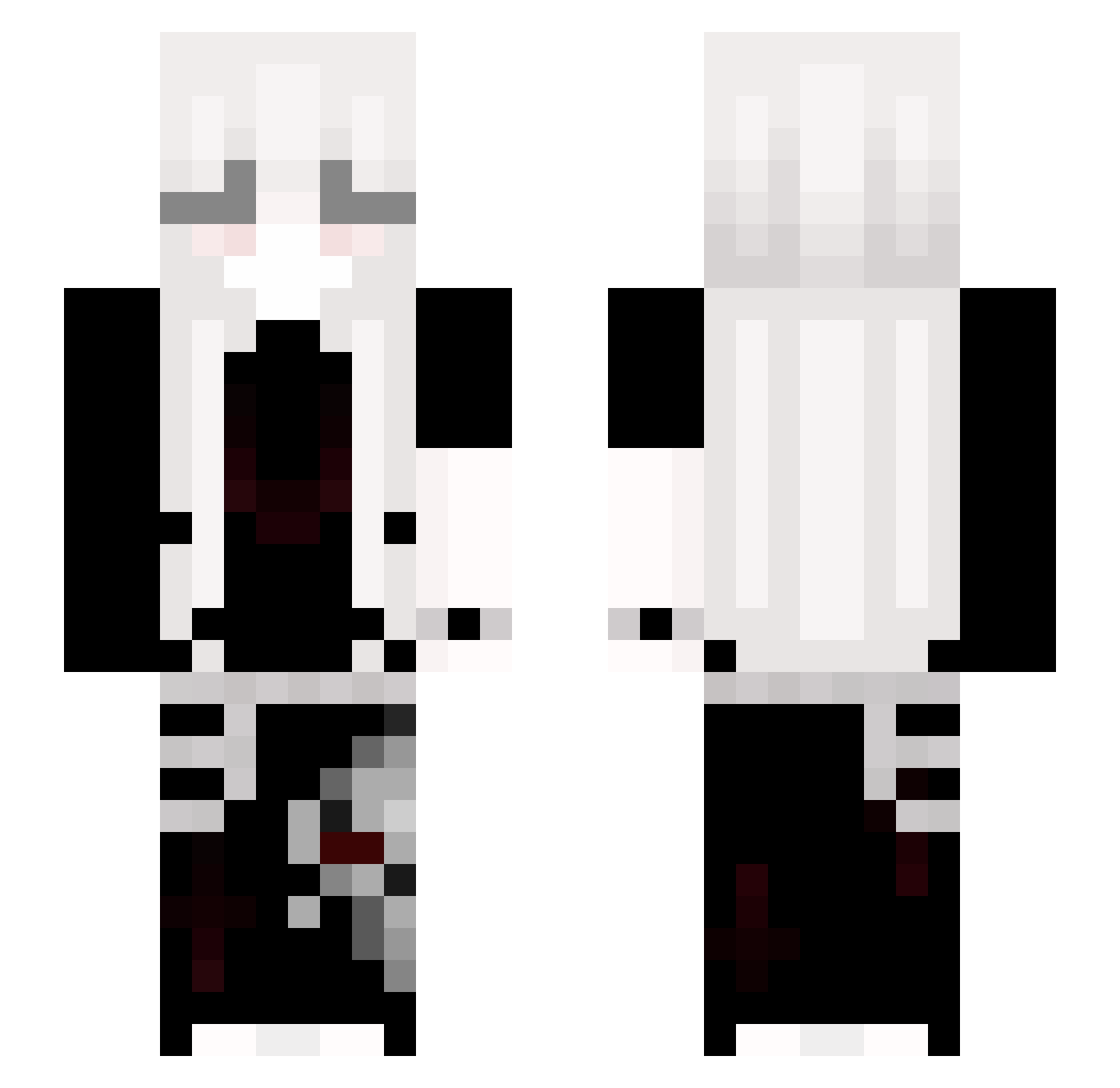 S_diaz Minecraft skin, front and back view