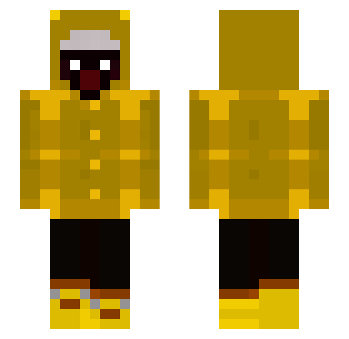 Su_I Minecraft skin, front and back view