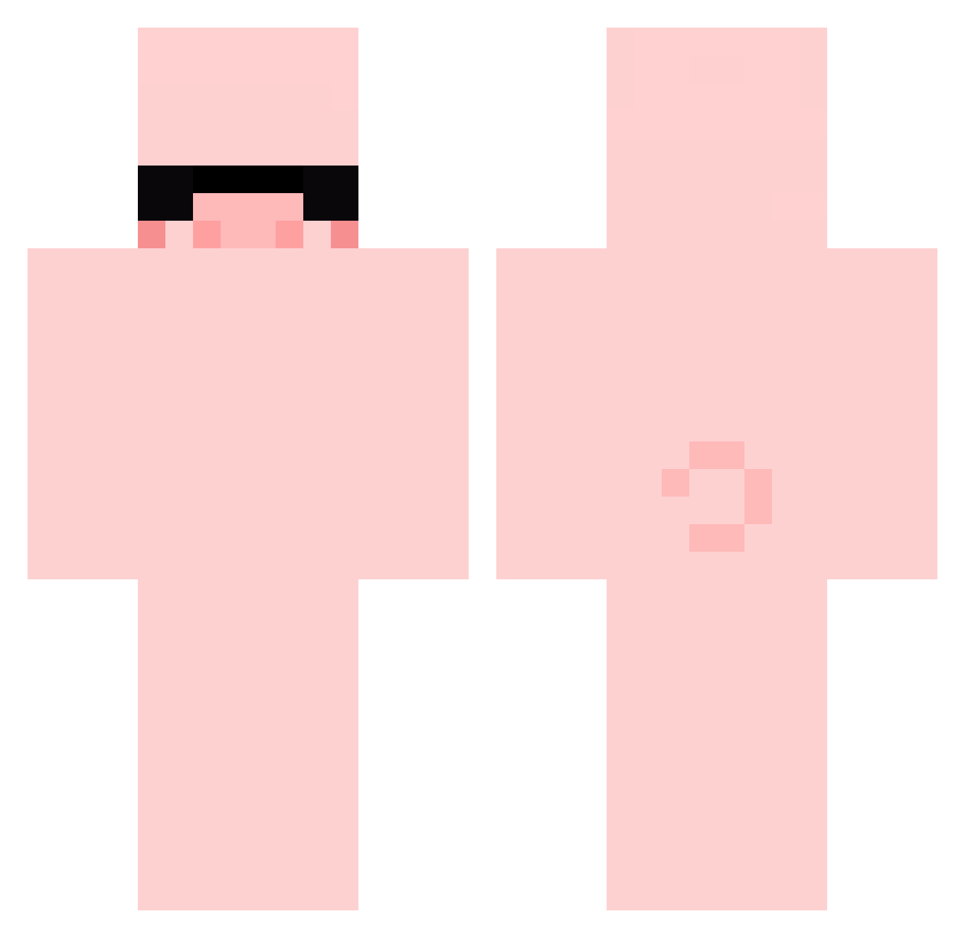 TwilightCola__ Minecraft skin, front and back view