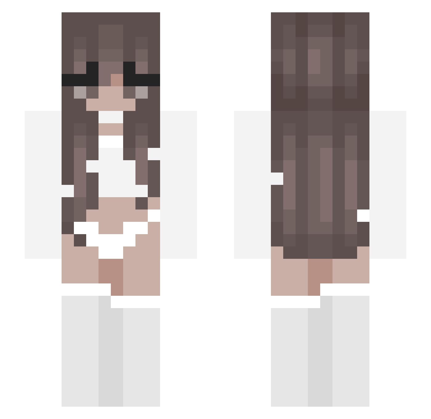 TZ_mqis Minecraft skin, front and back view