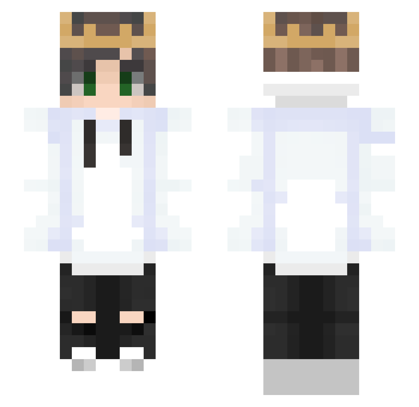 SNAPEAGLE84 Minecraft skin, front and back view