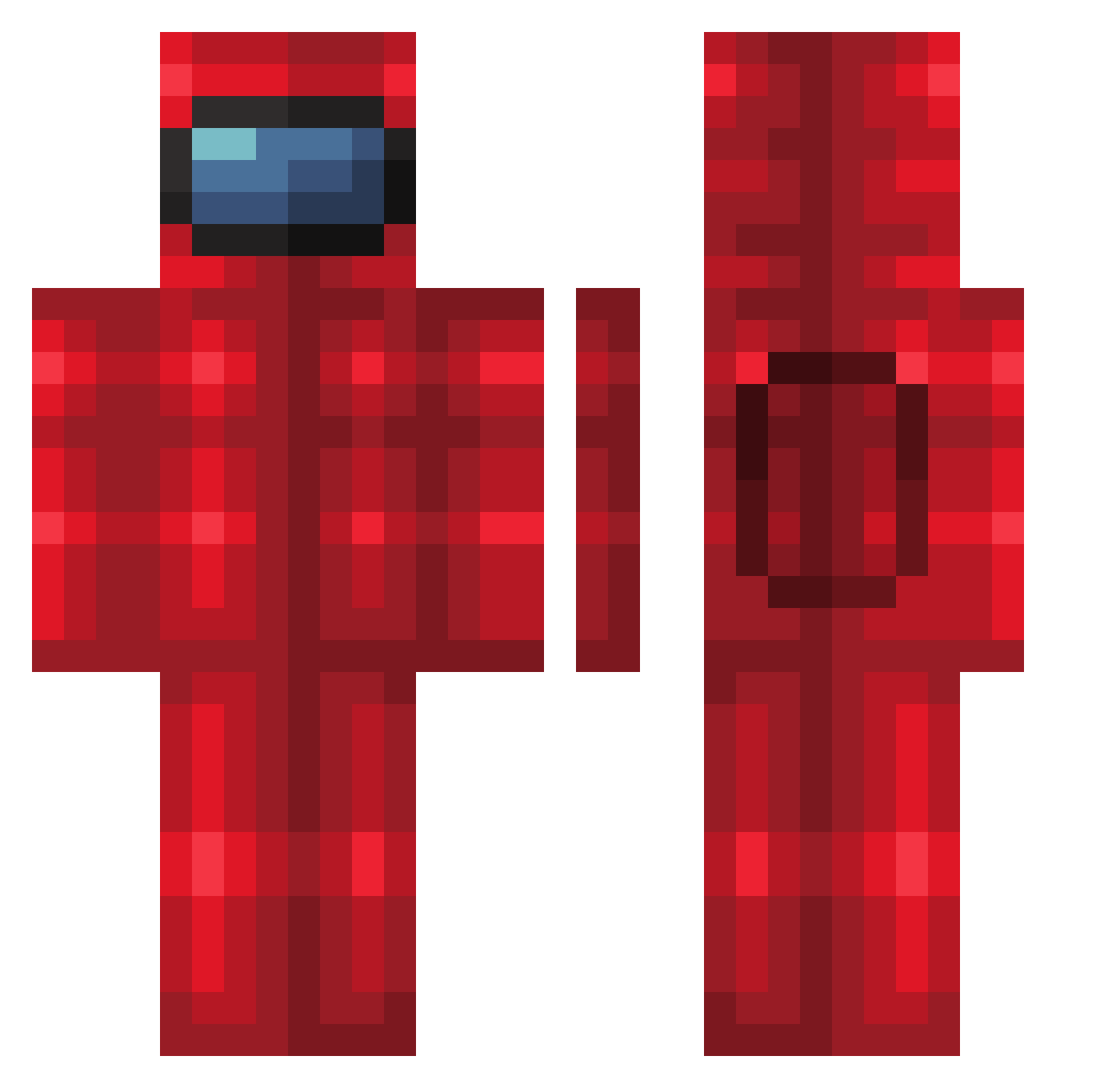 Mr_Jubo41 Minecraft skin, front and back view