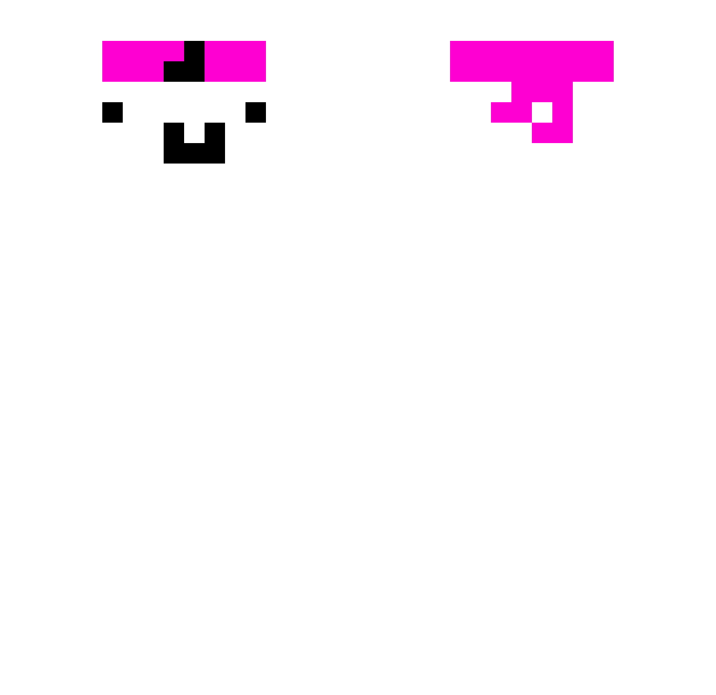 porki05h Minecraft skin, front and back view