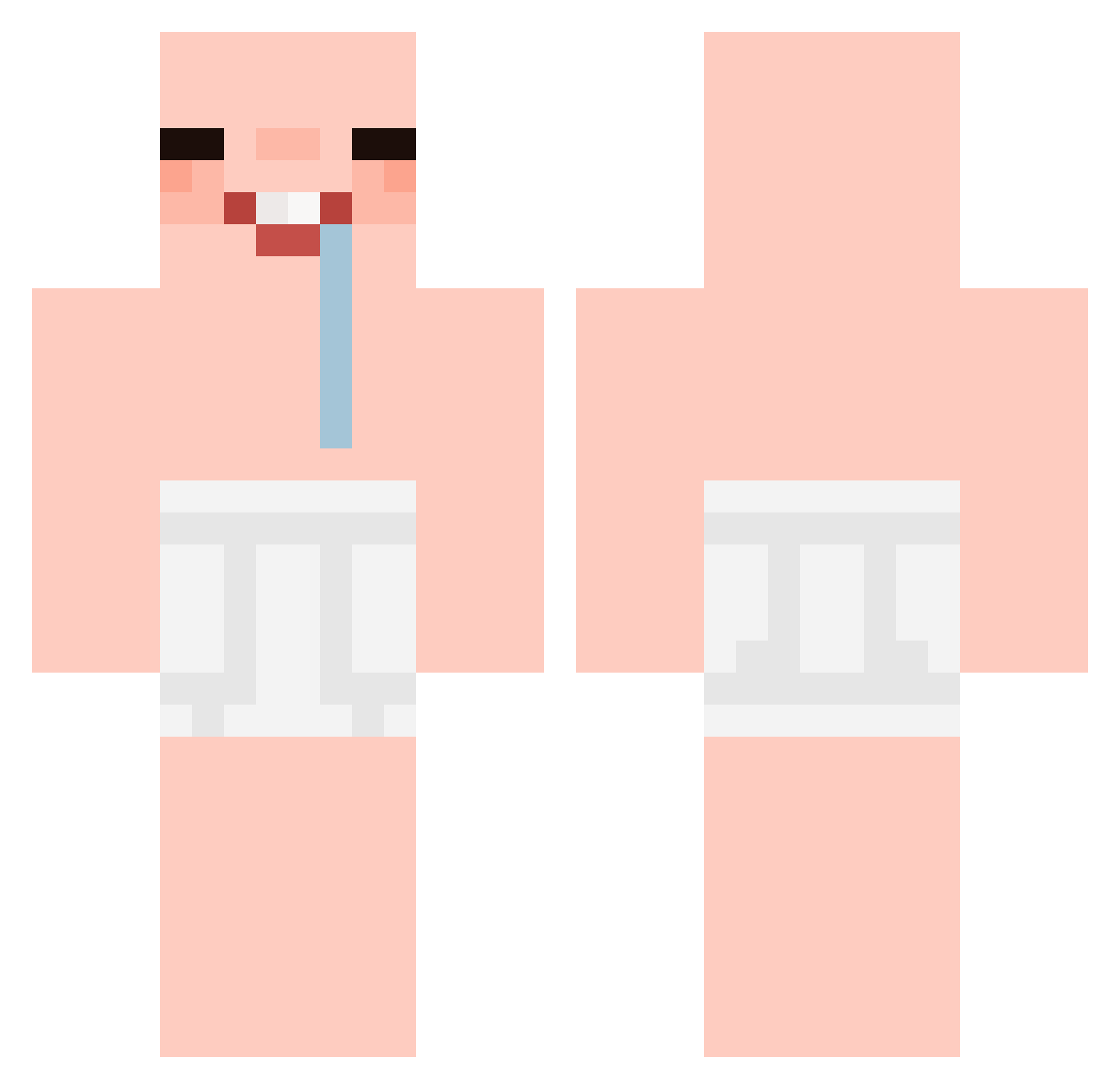 a1ex_06_ Minecraft skin, front and back view