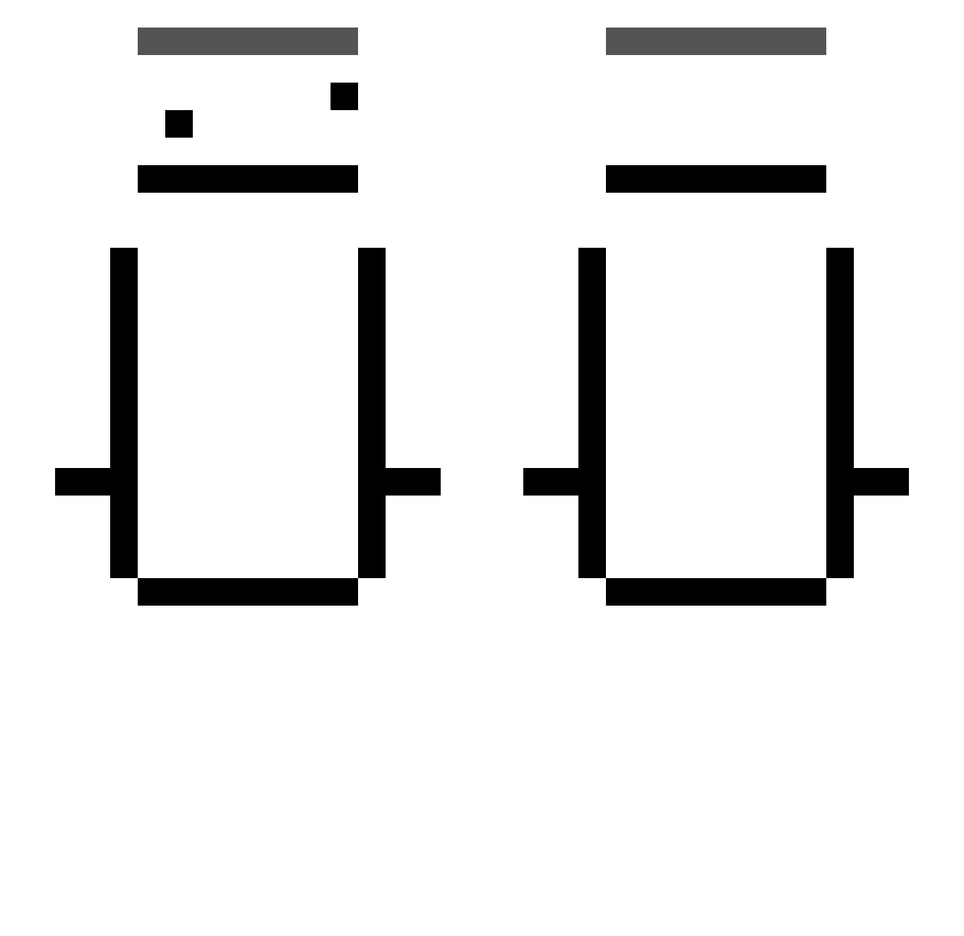 vulcor Minecraft skin, front and back view