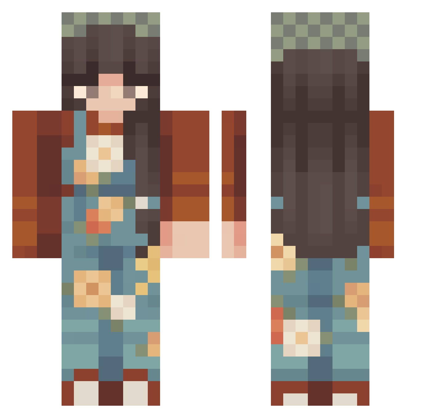 free_bc_ofwind Minecraft skin, front and back view