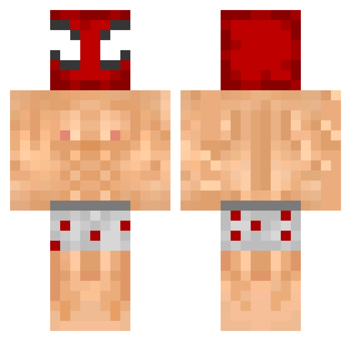 marcomarco_ Minecraft skin, front and back view