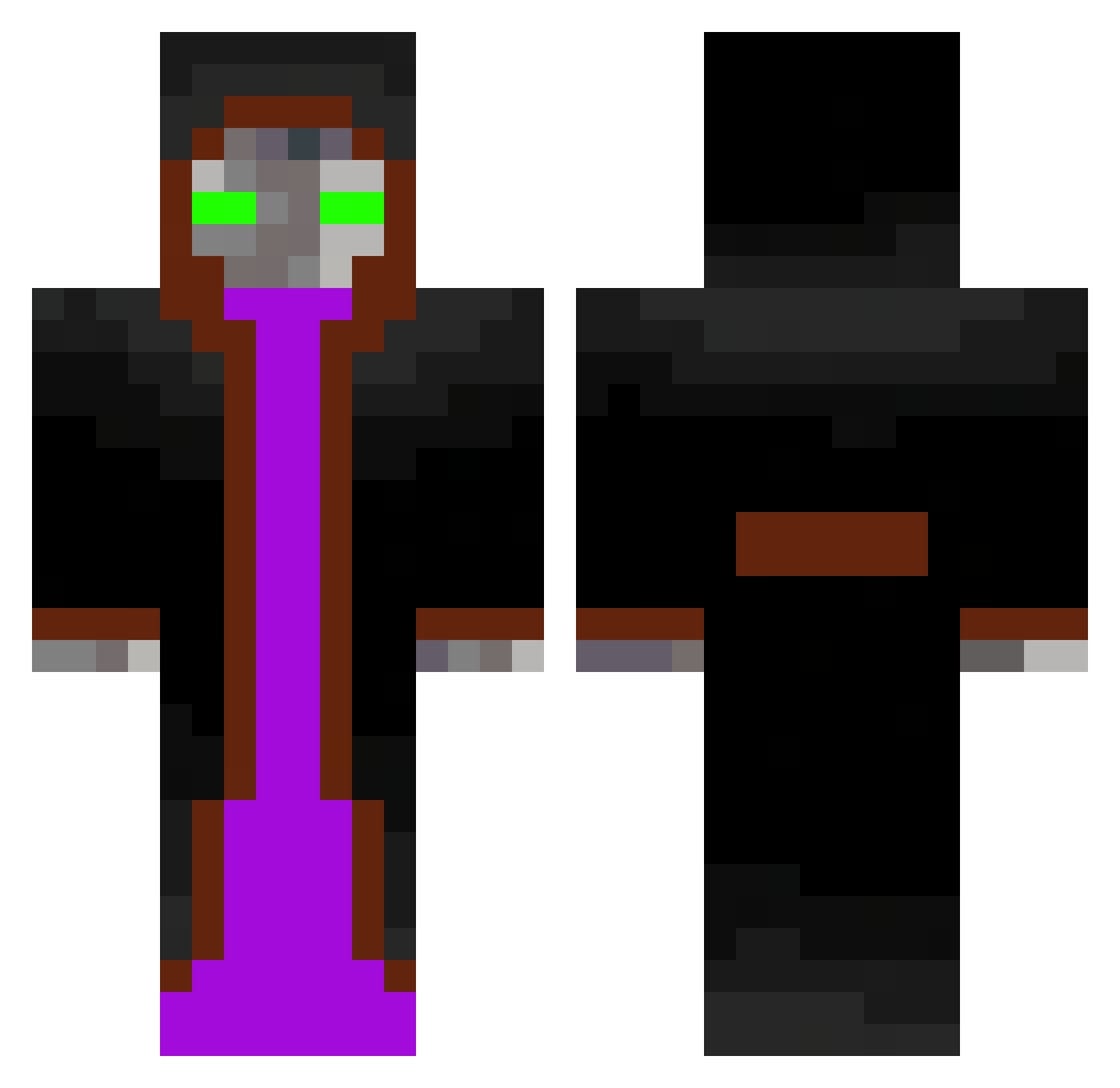 _5_5_ Minecraft skin, front and back view