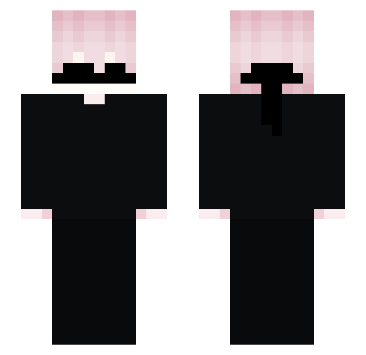 ItsAmir91 Minecraft skin, front and back view