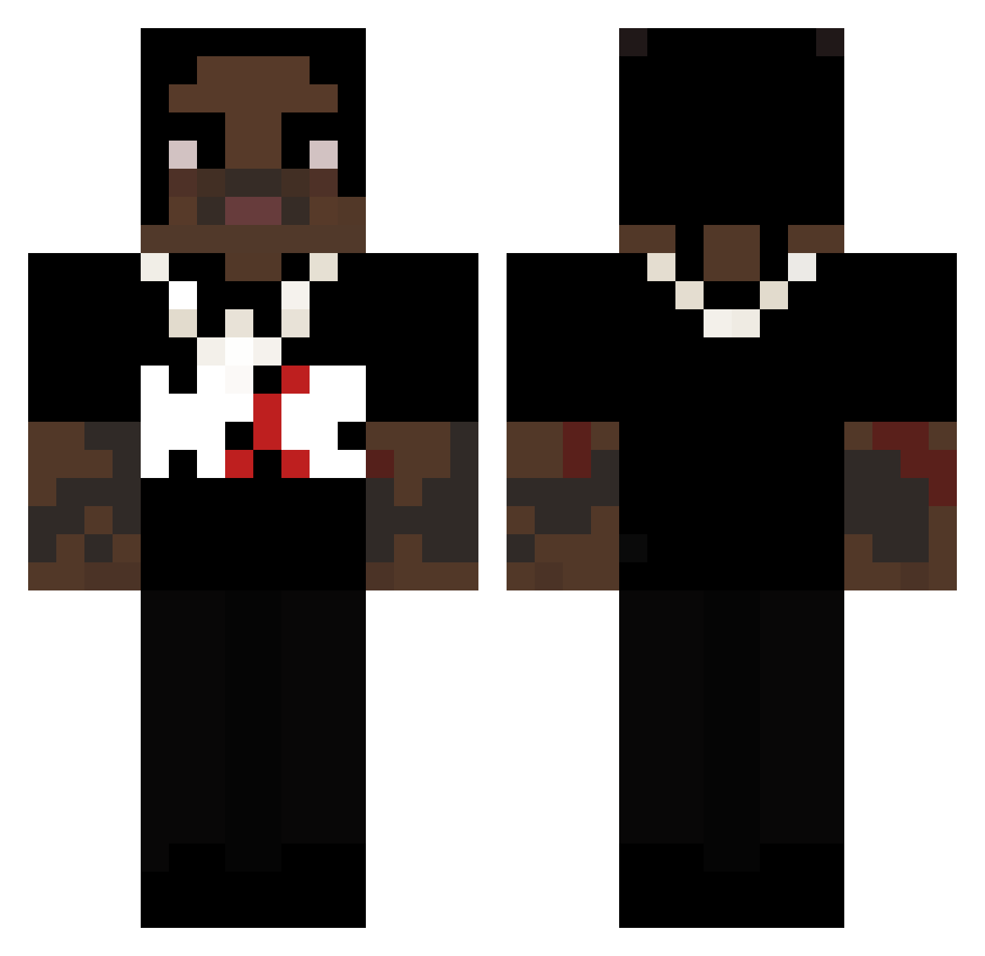 your_momma72 Minecraft skin, front and back view