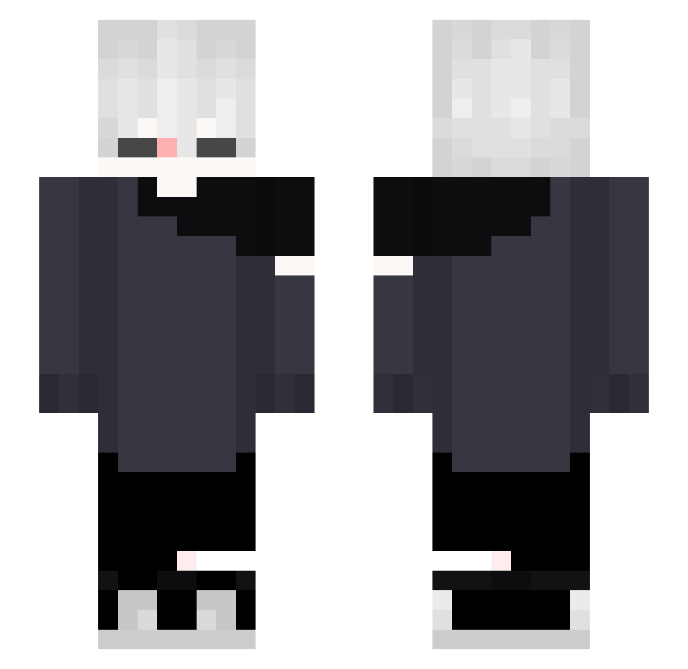 rroach_ Minecraft skin, front and back view