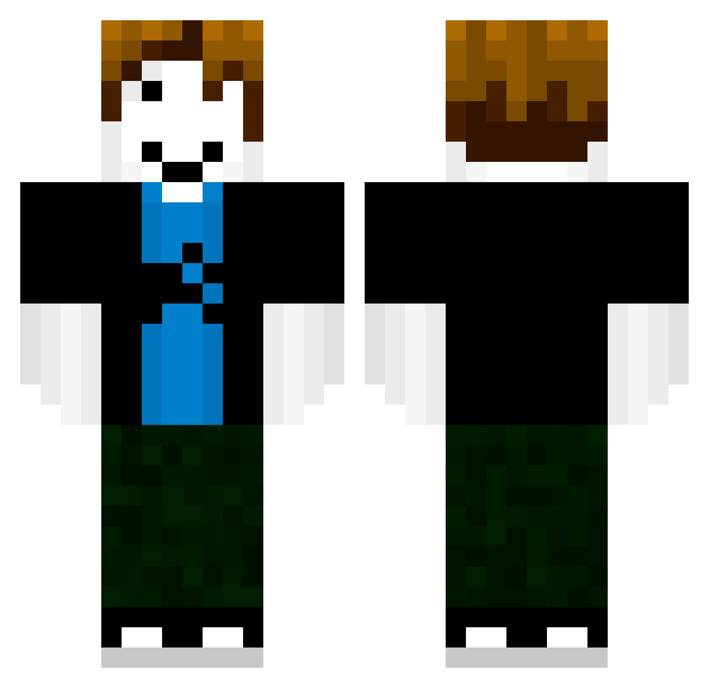AltDinosaur8962 Minecraft skin, front and back view