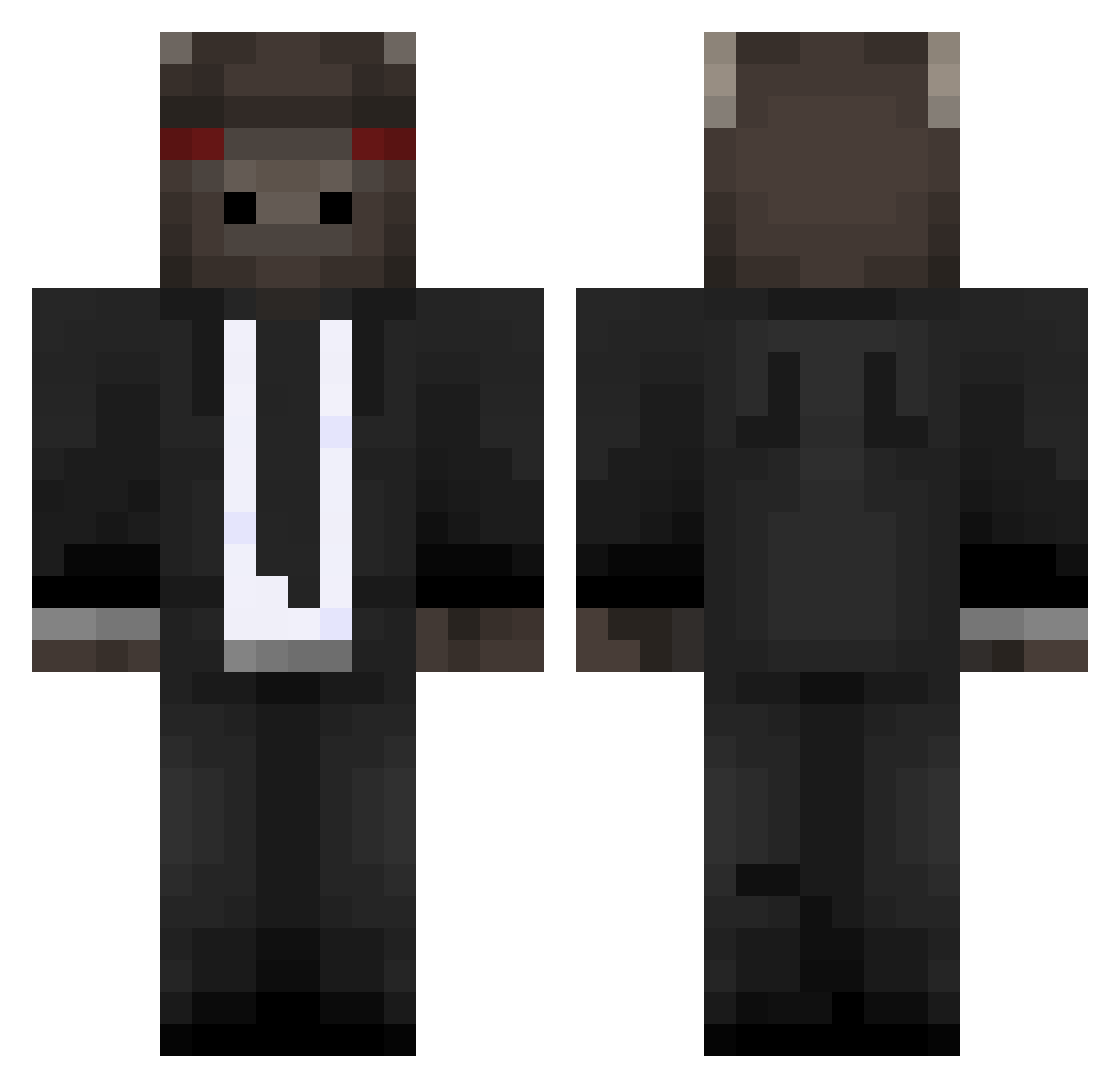 123magneetje Minecraft skin, front and back view