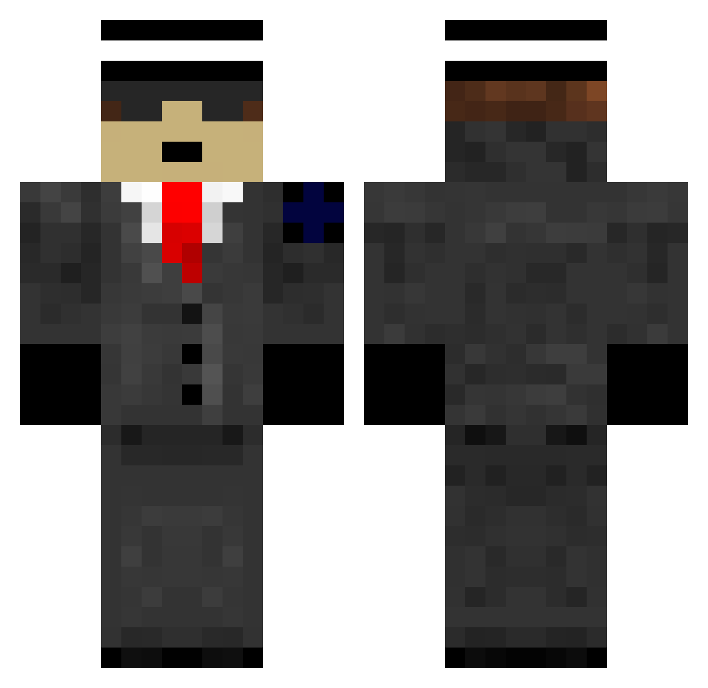GreekMafiaGK5 Minecraft skin, front and back view